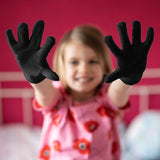 Black Cotton Gloves for Children with Eczema