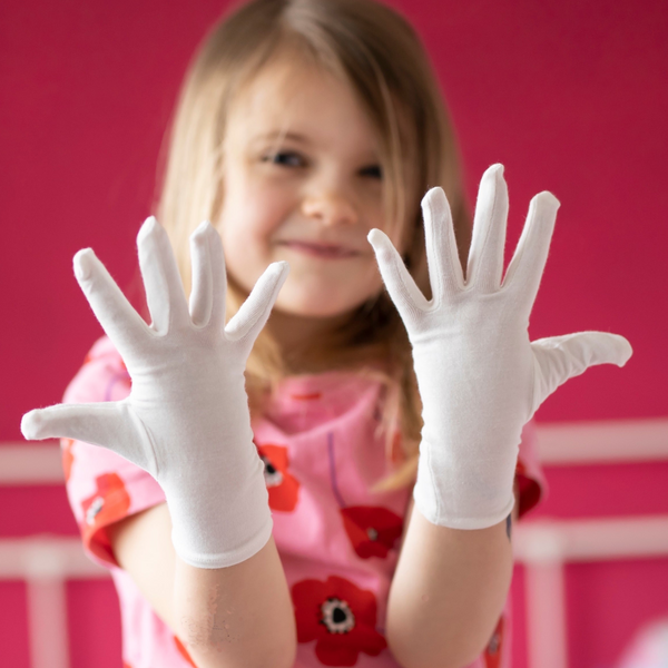 Children's Bamboo Gloves for Eczema (1 Pair Age 1-2) – Allergy