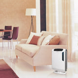 A lifestyle shot of the AeraMax DX55 Airpurifier from Allergy Best Buys