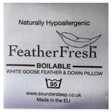 FeatherFresh Dust Mite Proof Boilable Pillow