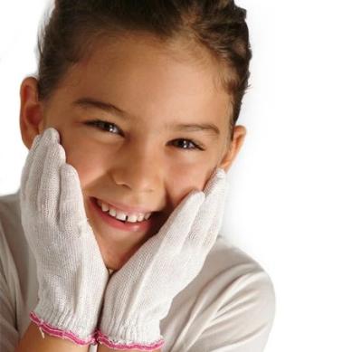 DermaSilk Therapeutic Gloves for Children from Allergy Best Buys